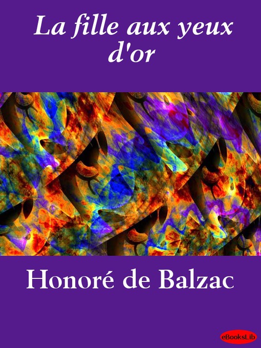 Cover image for La fille aux yeux d'or